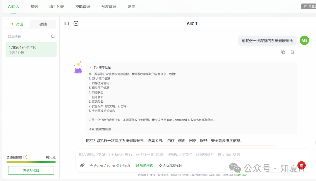【第二十二期】AI 智能体赋能宝塔，运维工作量直砍 80%